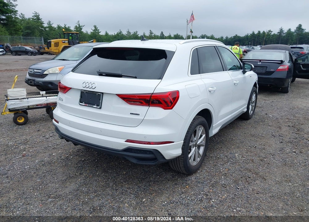 2023 AUDI Q3 PREMIUM 45 TFSI S LINE QUATTRO TIPTRONIC VIN: WA1DECF38P1032439