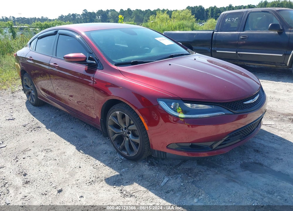 2015 CHRYSLER 200 S VIN: 1C3CCCDG9FN615739