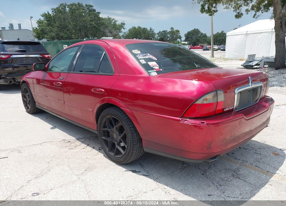 2003 LINCOLN LS V8 VIN: 1LNHM87AX3Y688160