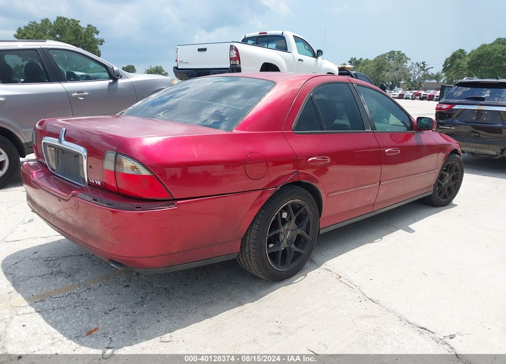 2003 LINCOLN LS V8 VIN: 1LNHM87AX3Y688160