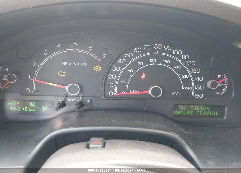 2003 LINCOLN LS V8 VIN: 1LNHM87AX3Y688160