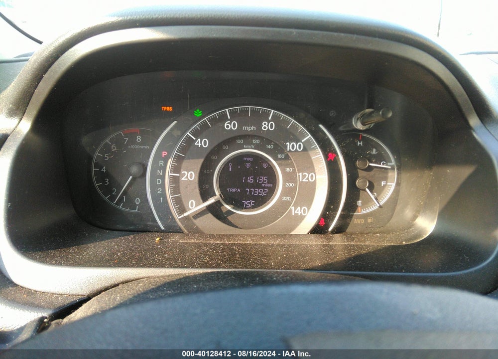 2013 HONDA CR-V LX VIN: 5J6RM4H30DL028400