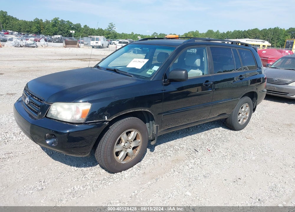 2004 TOYOTA HIGHLANDER V6 VIN: JTEGP21A240004016