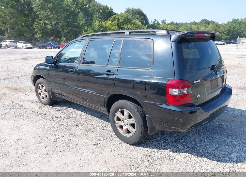 2004 TOYOTA HIGHLANDER V6 VIN: JTEGP21A240004016
