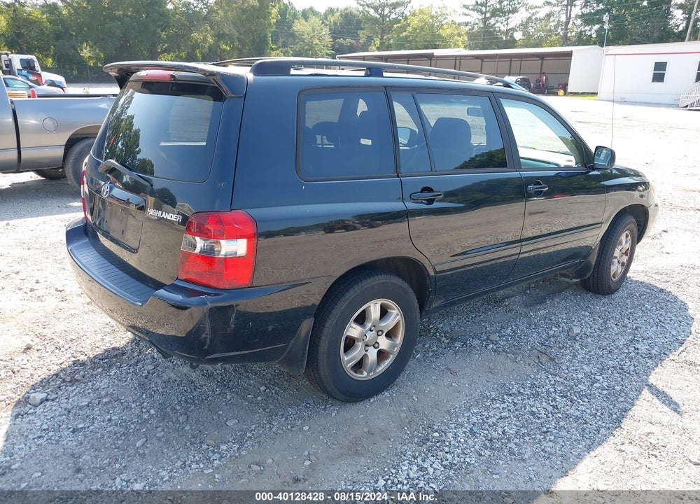 2004 TOYOTA HIGHLANDER V6 VIN: JTEGP21A240004016