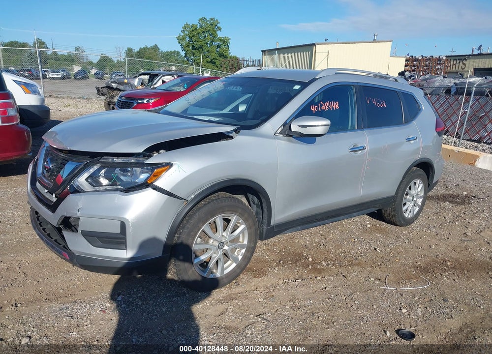 2017 NISSAN ROGUE SV VIN: KNMAT2MV3HP564628