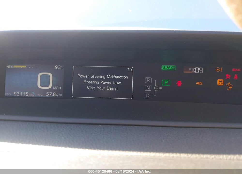 2018 TOYOTA PRIUS THREE TOURING VIN: JTDKARFU9J3058645