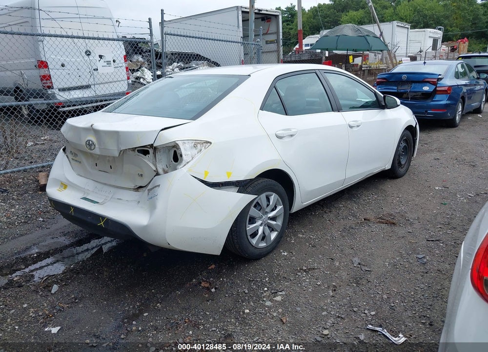 2014 TOYOTA COROLLA LE VIN: 2T1BURHE6EC178798