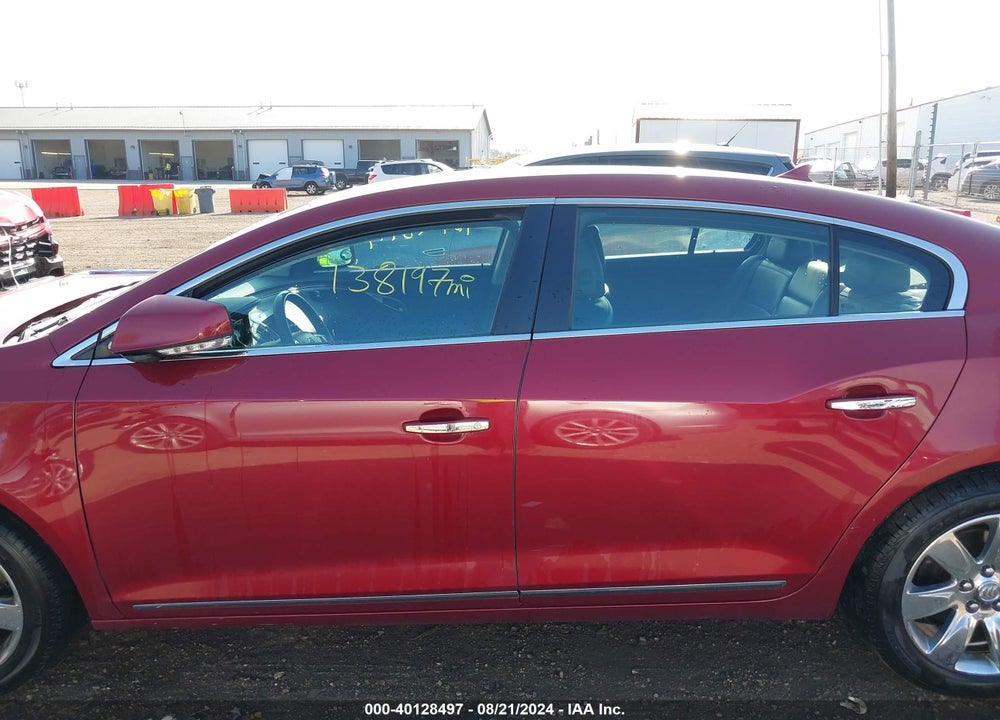 2011 BUICK LACROSSE VIN: 1G4GD5ED3BF138137