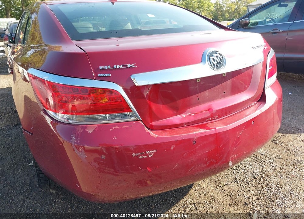 2011 BUICK LACROSSE VIN: 1G4GD5ED3BF138137