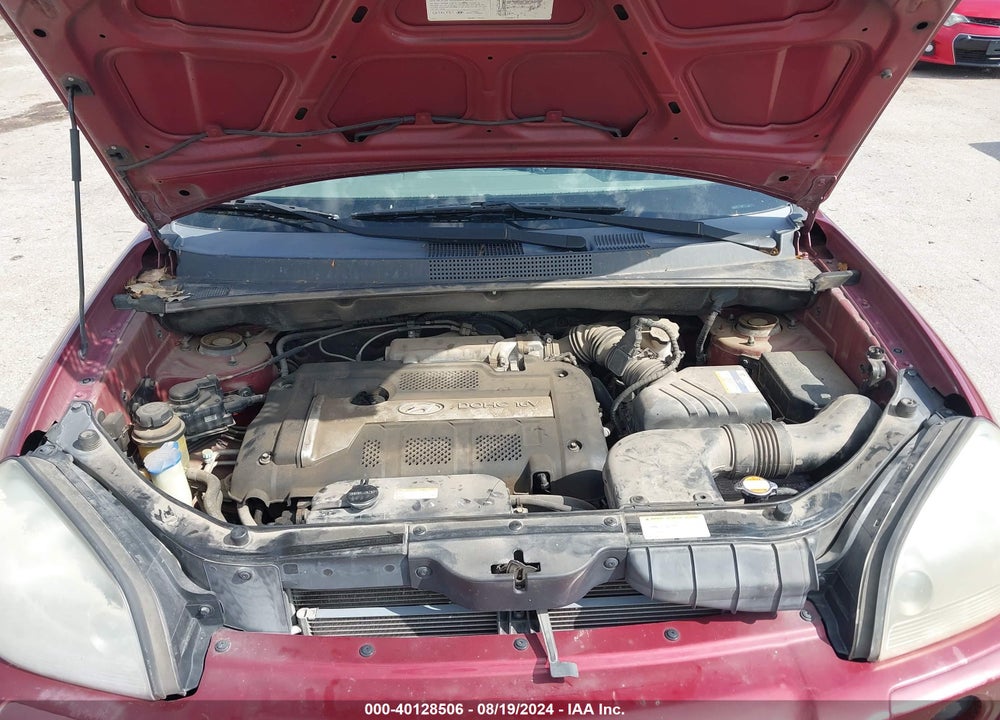 2006 HYUNDAI TUCSON GL VIN: KM8JM12B46U445576