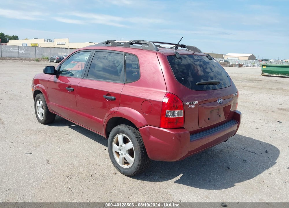 2006 HYUNDAI TUCSON GL VIN: KM8JM12B46U445576