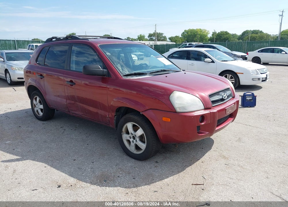 2006 HYUNDAI TUCSON GL VIN: KM8JM12B46U445576