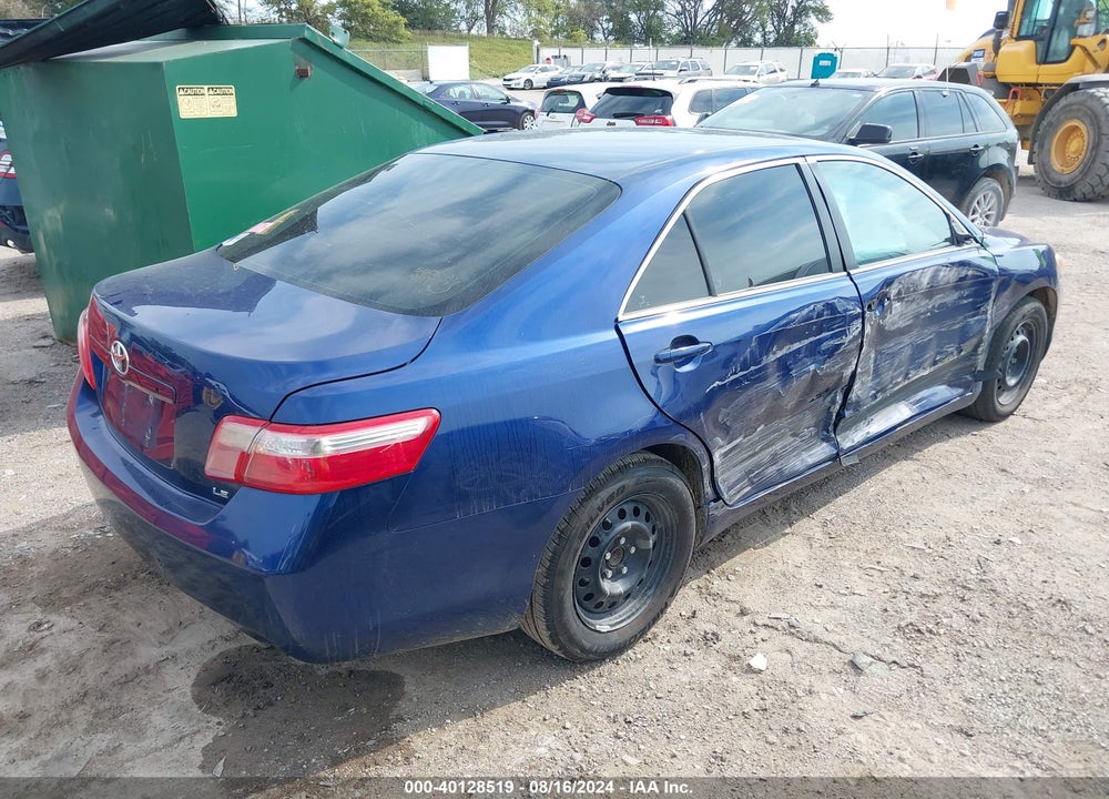 2009 TOYOTA CAMRY LE VIN: 4T4BE46K39R054331