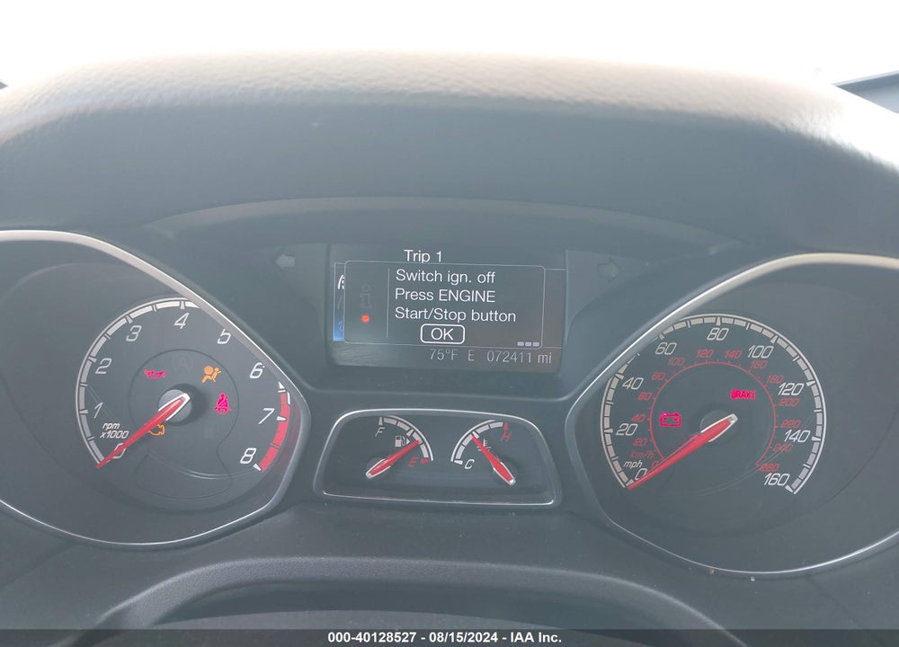 2013 FORD FOCUS ST VIN: 1FADP3L90DL221455