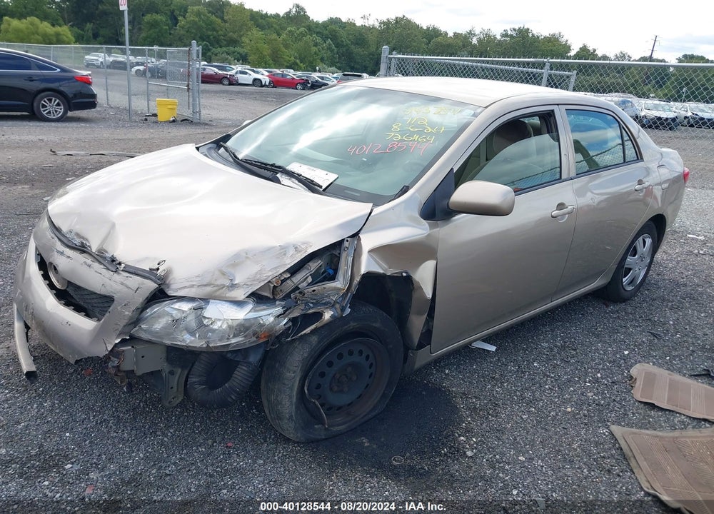 2010 TOYOTA COROLLA LE VIN: 1NXBU4EE6AZ193155