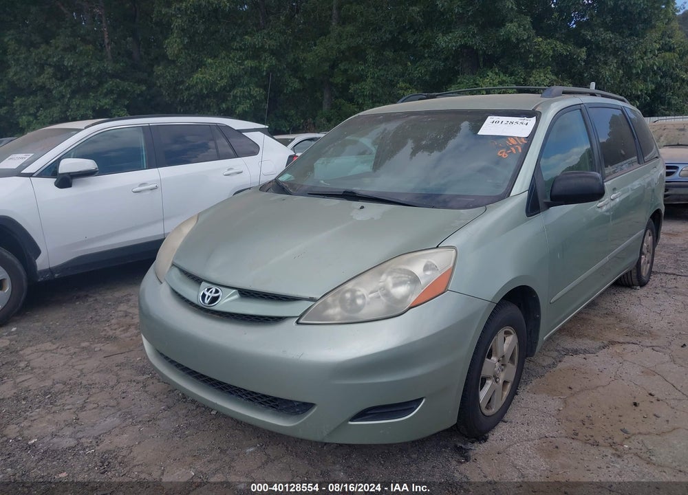 2007 TOYOTA SIENNA LE VIN: 5TDZK23C07S096366