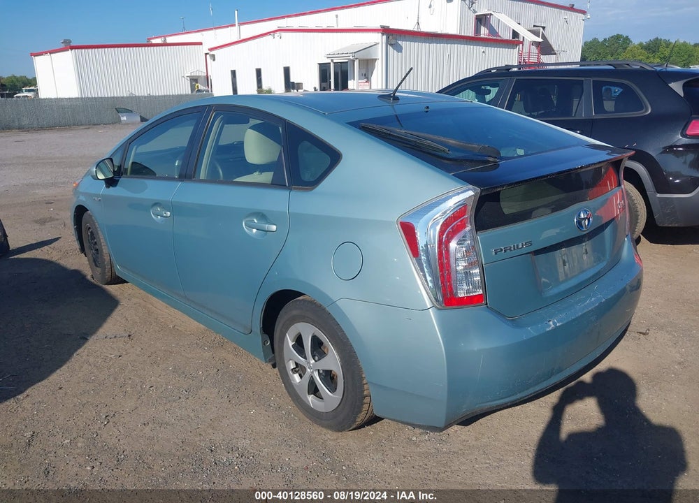 2015 TOYOTA PRIUS THREE VIN: JTDKN3DU6F1897594