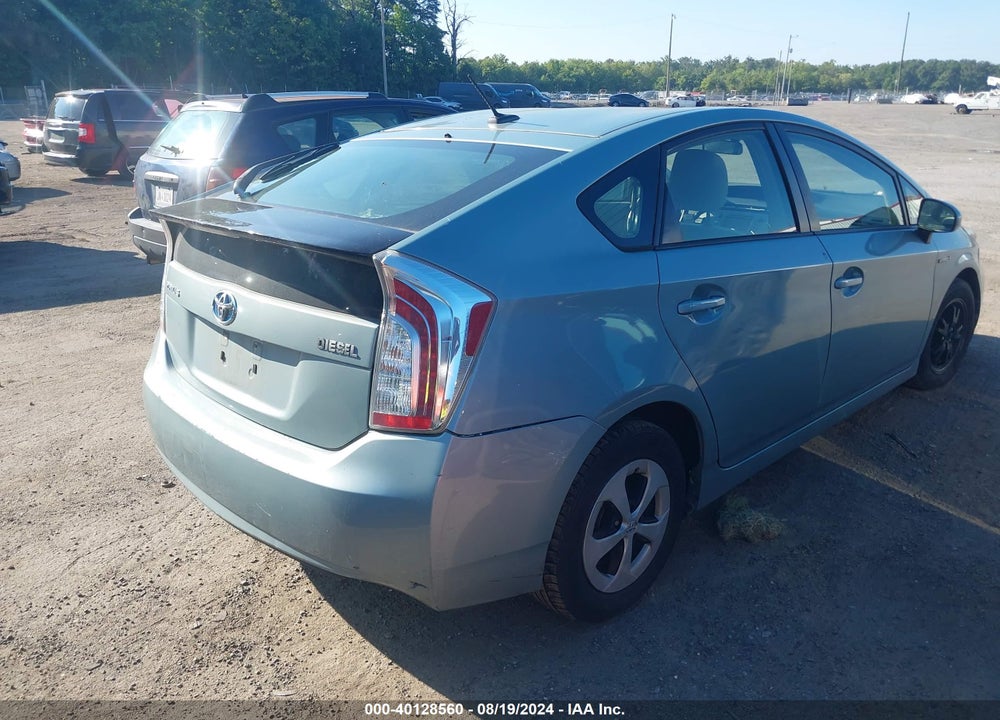 2015 TOYOTA PRIUS THREE VIN: JTDKN3DU6F1897594