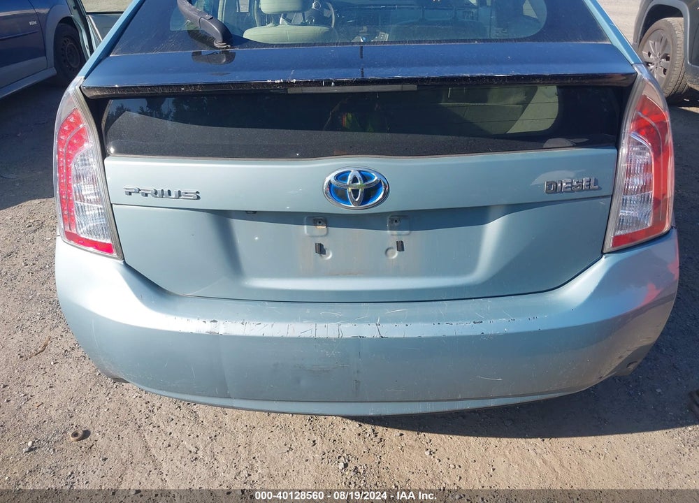 2015 TOYOTA PRIUS THREE VIN: JTDKN3DU6F1897594