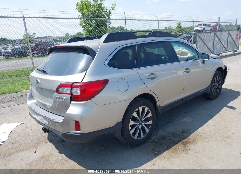 2015 SUBARU OUTBACK 2.5I LIMITED VIN: 4S4BSALC9F3269700