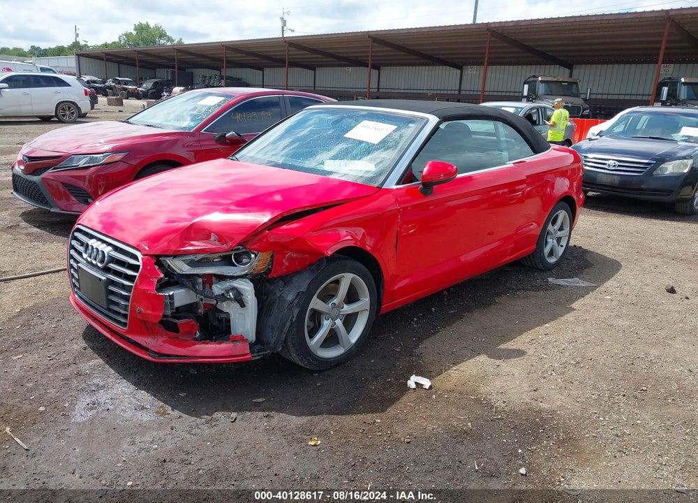 2016 AUDI A3 2.0T PREMIUM VIN: WAU78LFF2G1006839