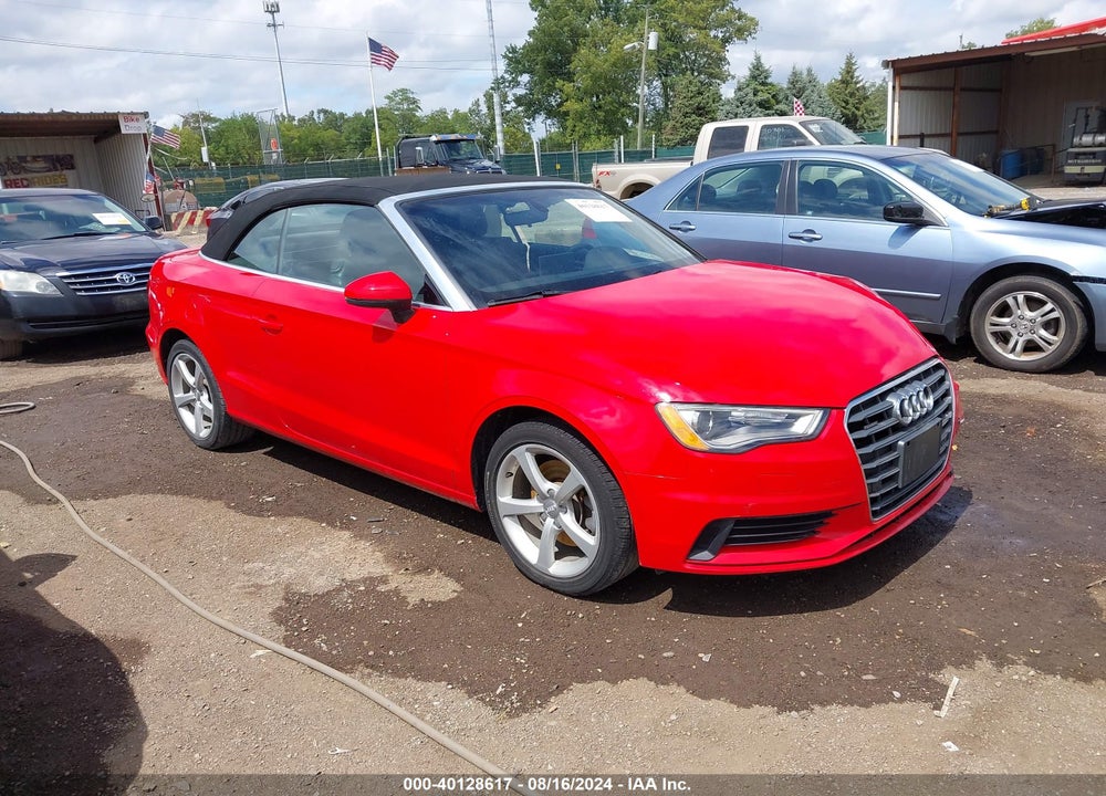 2016 AUDI A3 2.0T PREMIUM VIN: WAU78LFF2G1006839