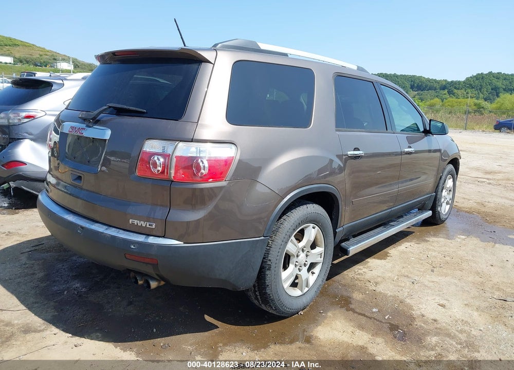 2010 GMC ACADIA SLE VIN: 1GKLVLED9AJ254432