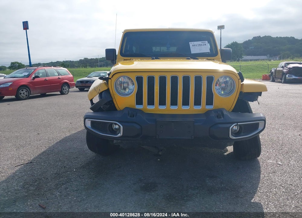 2020 JEEP WRANGLER UNLIMITED SAHARA VIN: 1C4HJXEN0LW160491