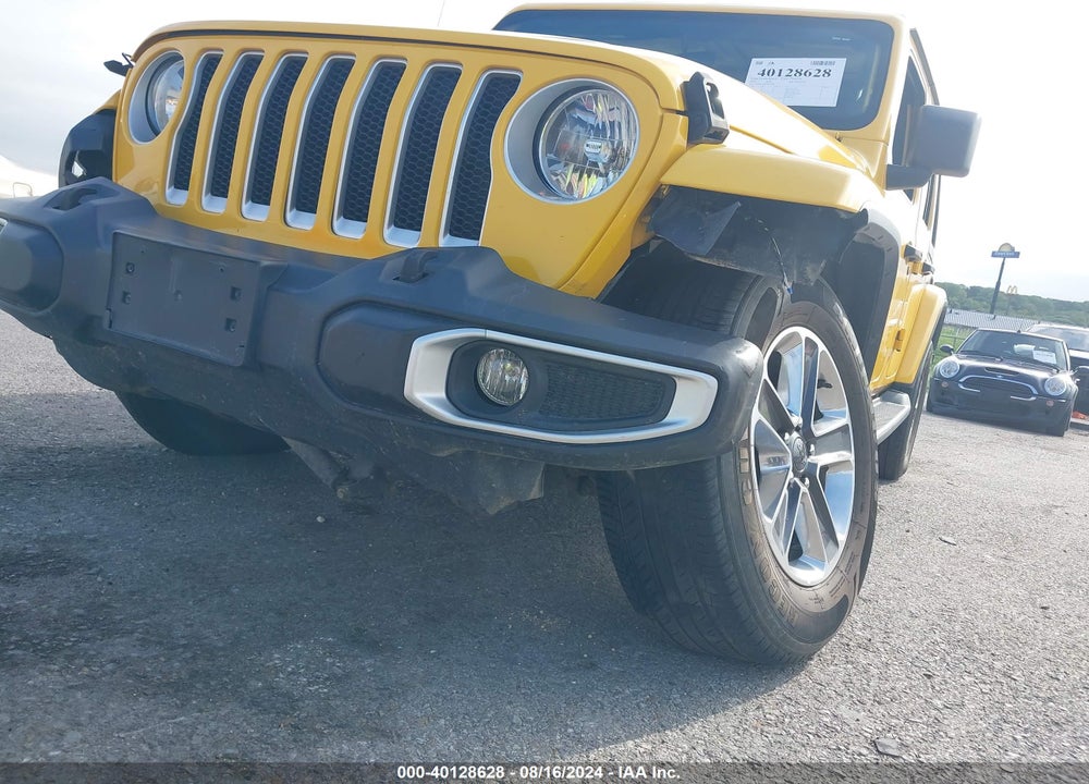 2020 JEEP WRANGLER UNLIMITED SAHARA VIN: 1C4HJXEN0LW160491