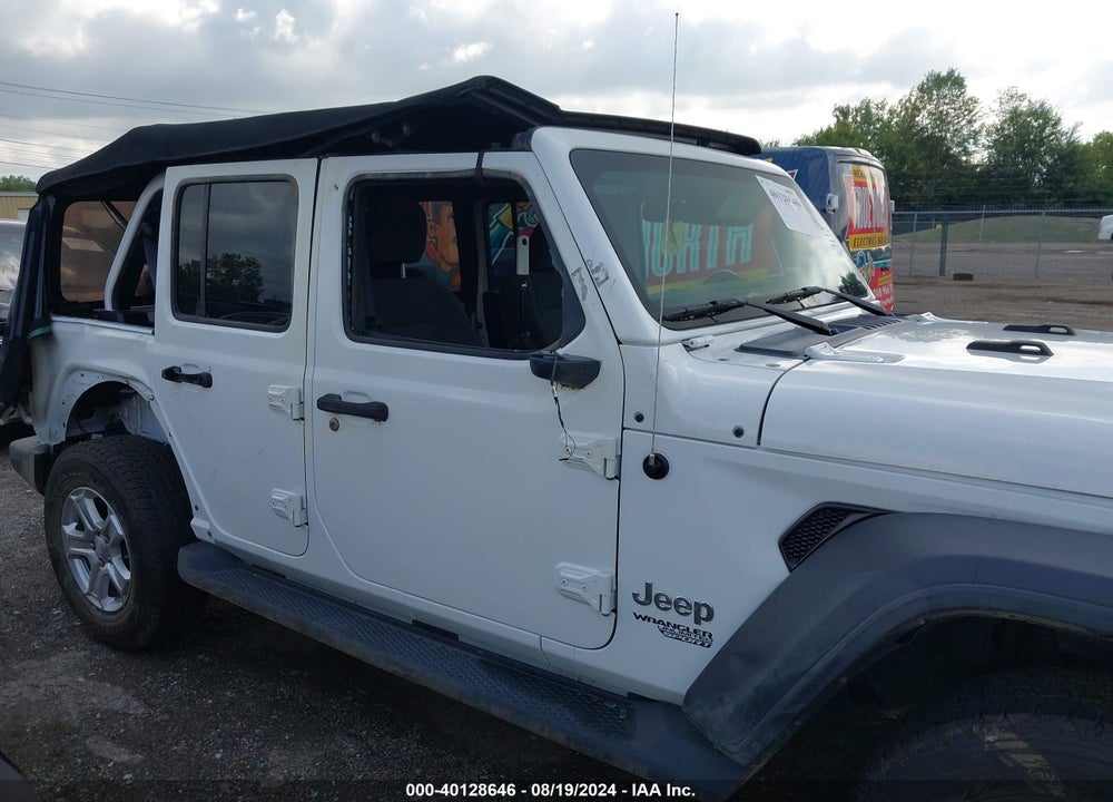 2019 JEEP WRANGLER UNLIMITED SPORT S 4X4 VIN: 1C4HJXDG3KW516899