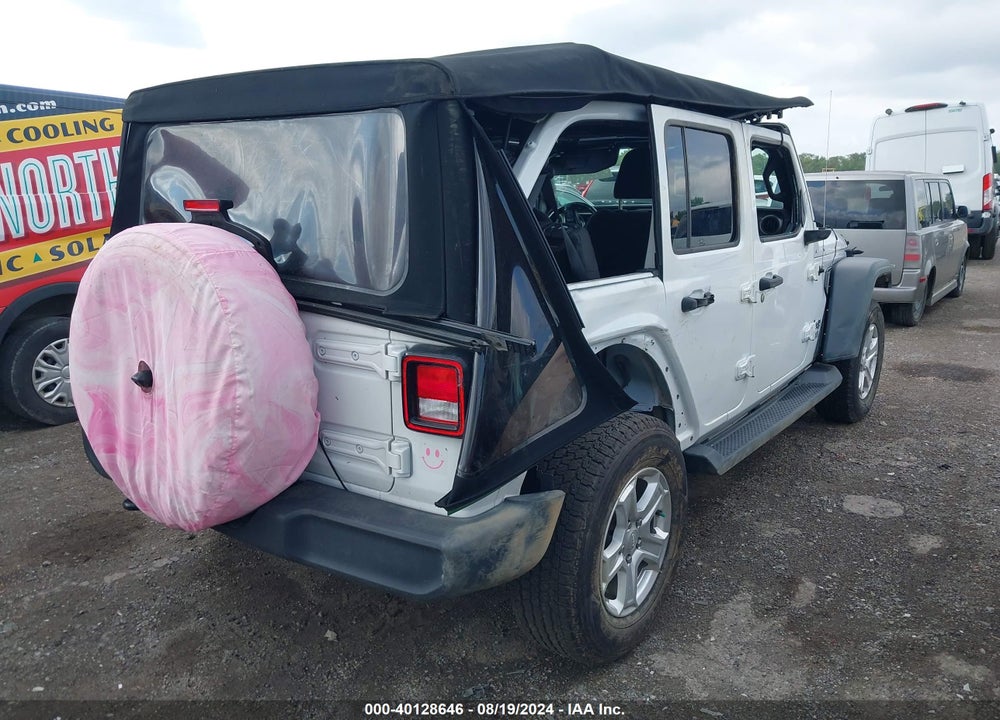 2019 JEEP WRANGLER UNLIMITED SPORT S 4X4 VIN: 1C4HJXDG3KW516899
