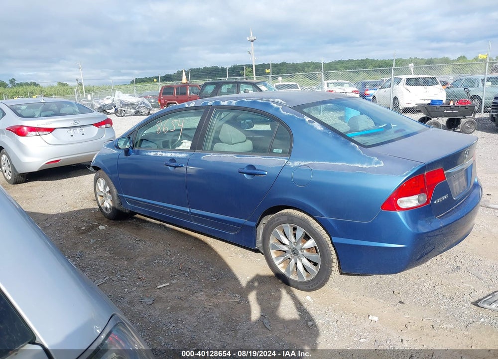 2009 HONDA CIVIC VIN: 2HGFA16809H539013