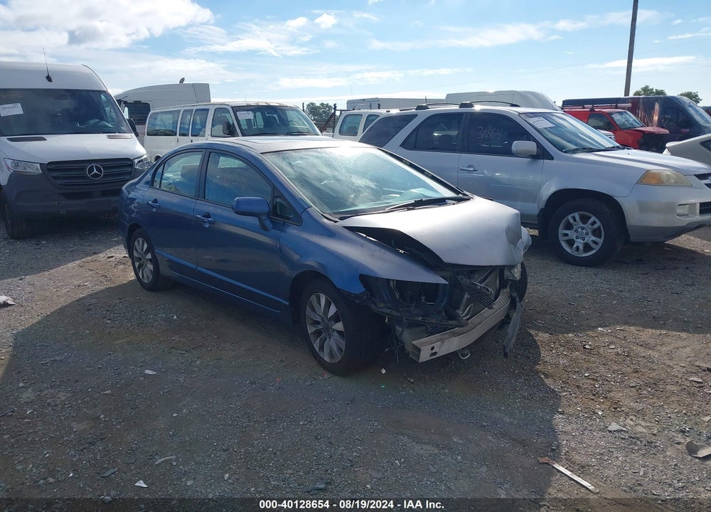2009 HONDA CIVIC VIN: 2HGFA16809H539013