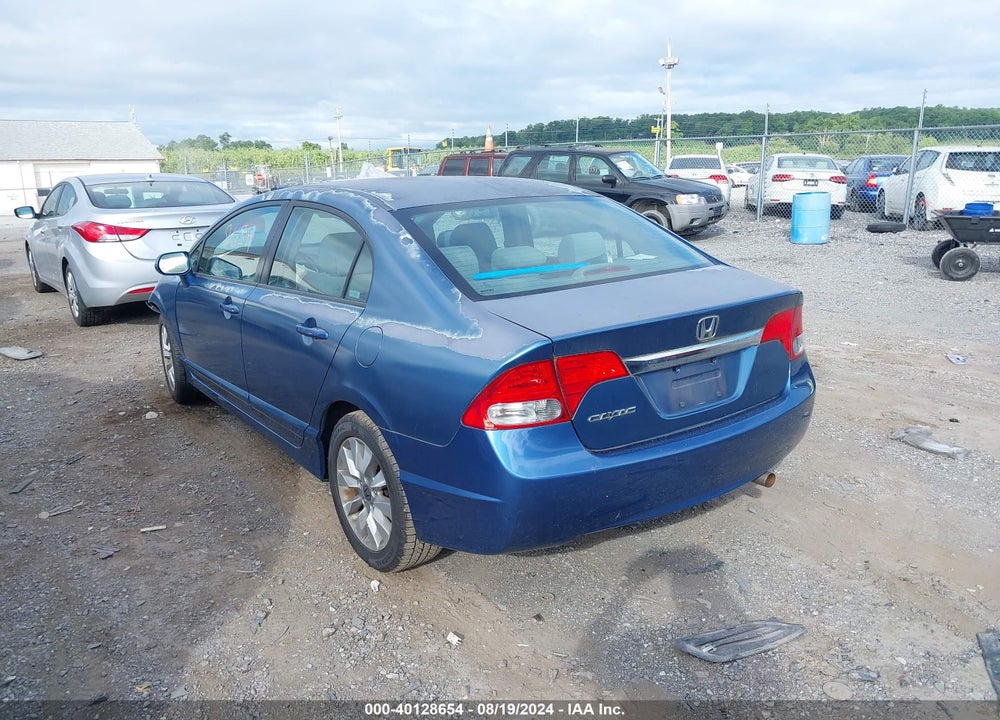 2009 HONDA CIVIC VIN: 2HGFA16809H539013