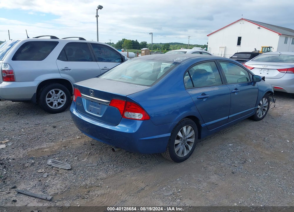 2009 HONDA CIVIC VIN: 2HGFA16809H539013