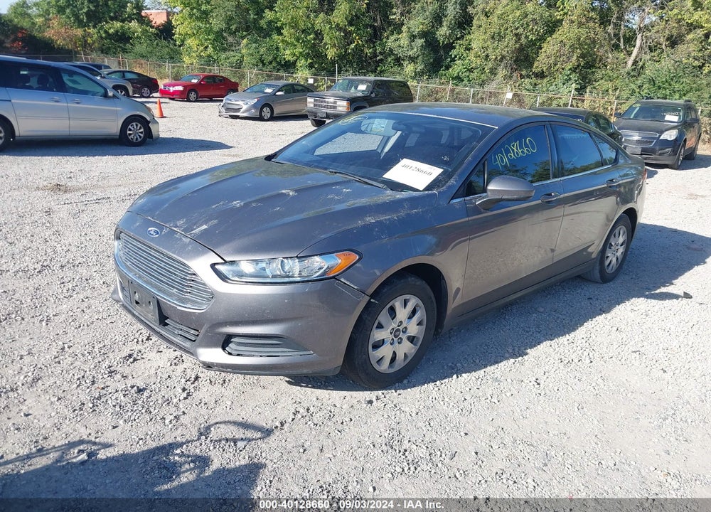 2013 FORD FUSION S VIN: 3FA6P0G76DR285386