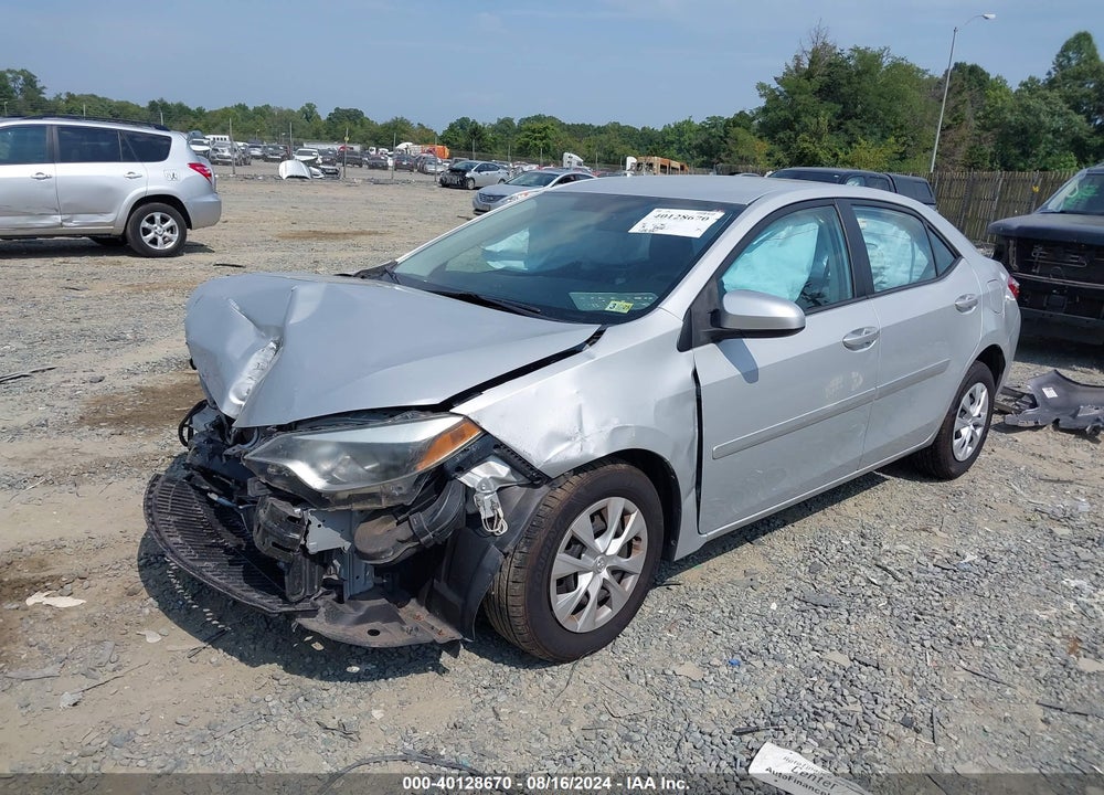 2014 TOYOTA COROLLA L VIN: 2T1BURHE9EC182344