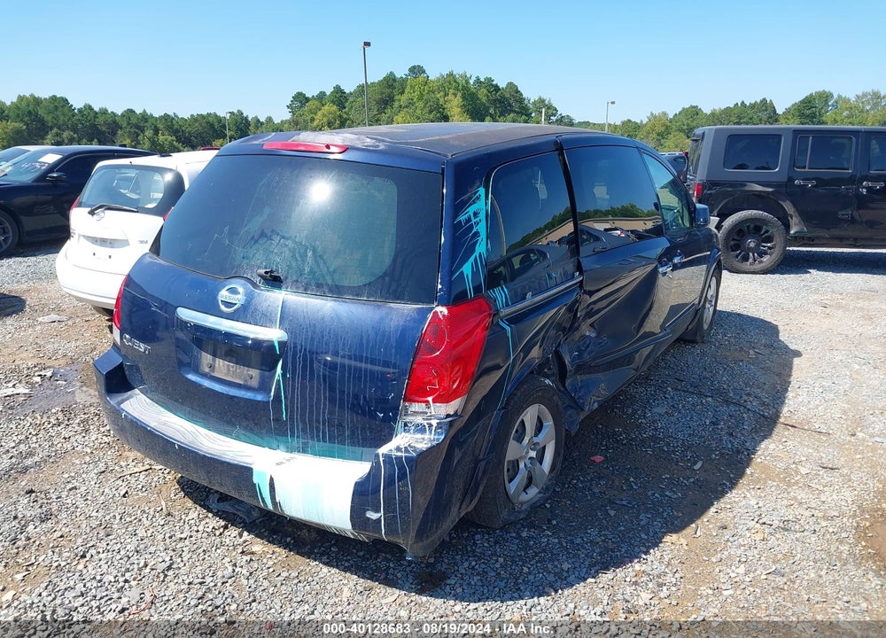 2009 NISSAN QUEST 3.5 VIN: 5N1BV28U49N102619