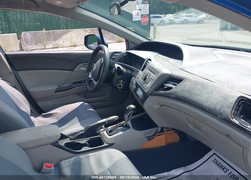 2012 HONDA CIVIC LX VIN: 19XFB2F53CE318967