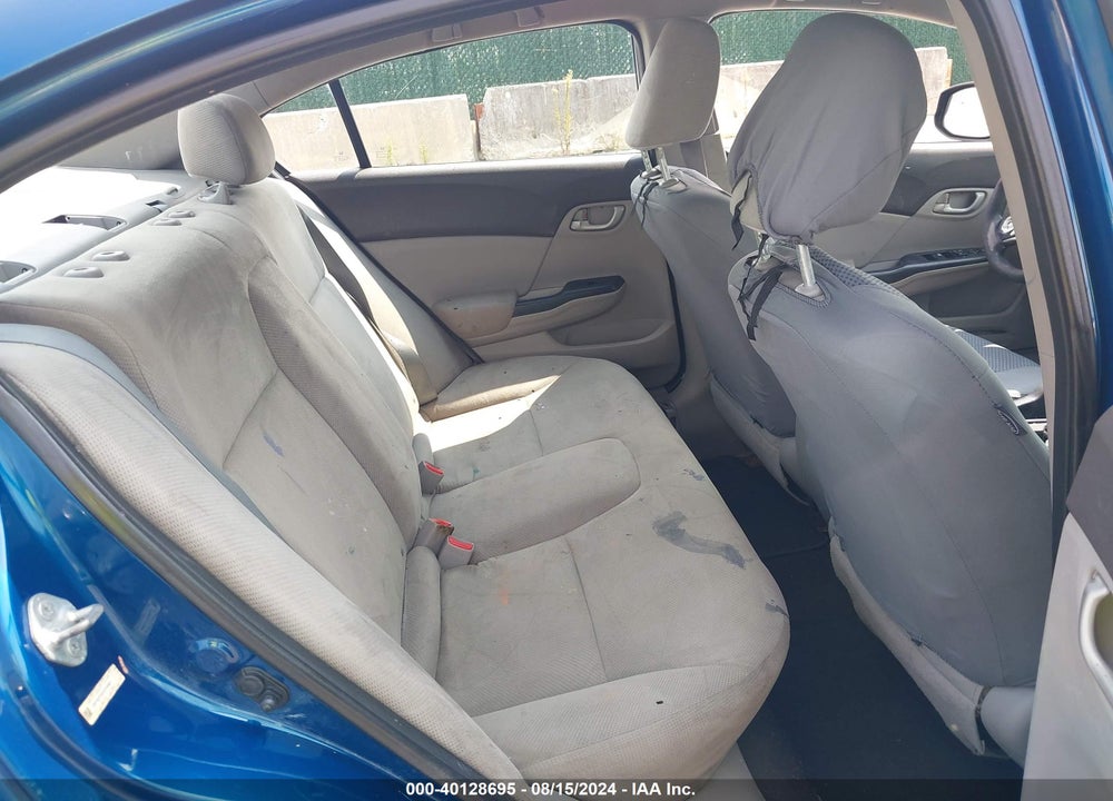 2012 HONDA CIVIC LX VIN: 19XFB2F53CE318967