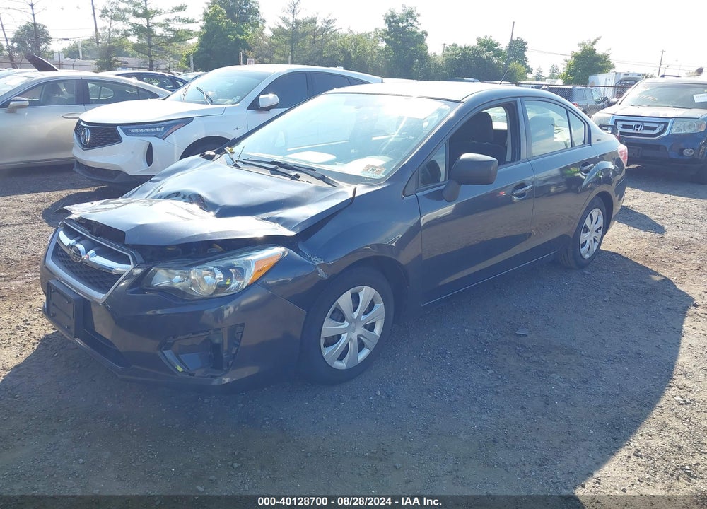 2013 SUBARU IMPREZA 2.0I VIN: JF1GJAA68DH031918