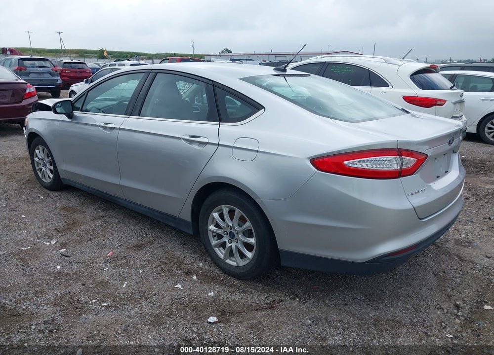 2016 FORD FUSION VIN: 3FA6P0G70GR147380