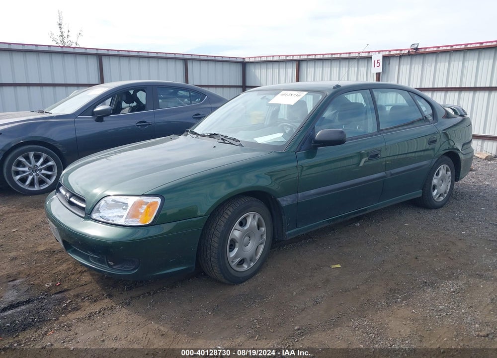 2000 SUBARU LEGACY L VIN: 4S3BE6358Y7202852