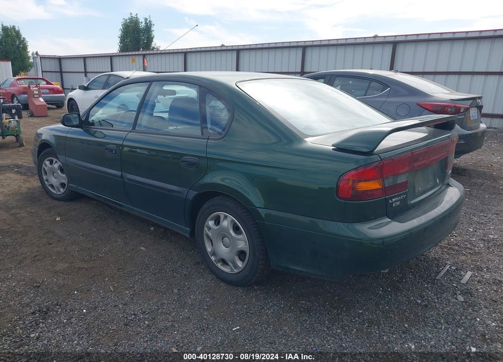 2000 SUBARU LEGACY L VIN: 4S3BE6358Y7202852
