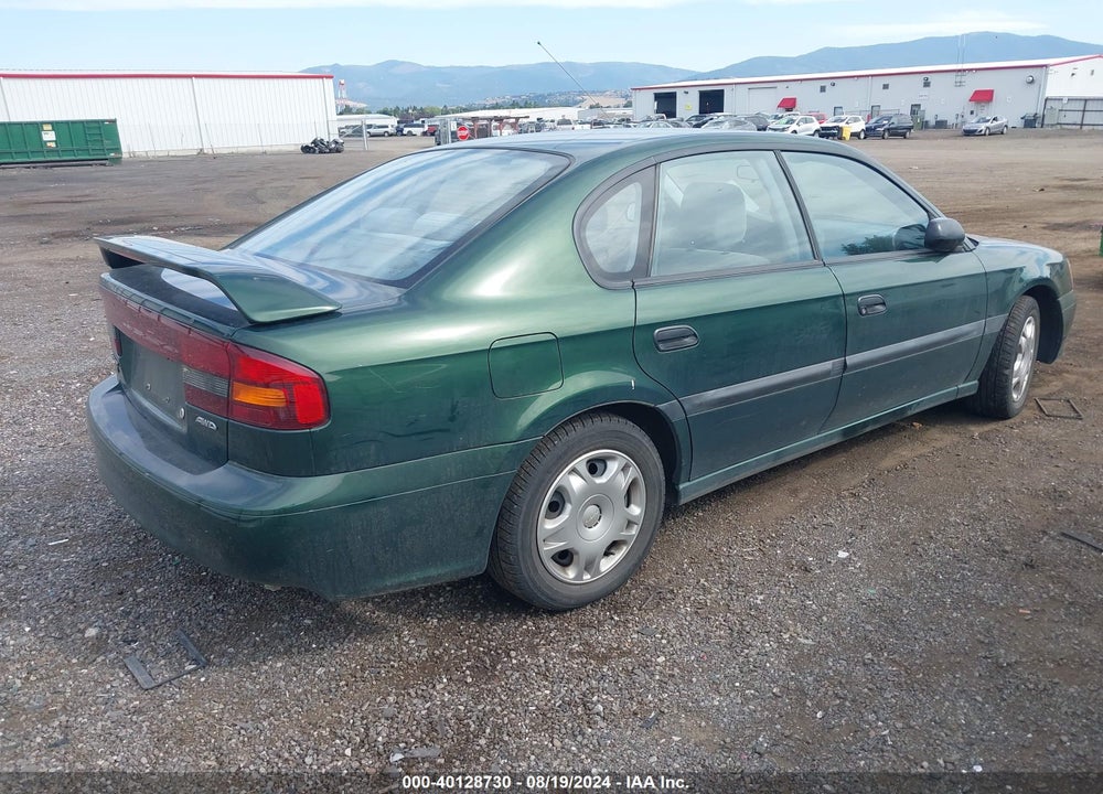 2000 SUBARU LEGACY L VIN: 4S3BE6358Y7202852