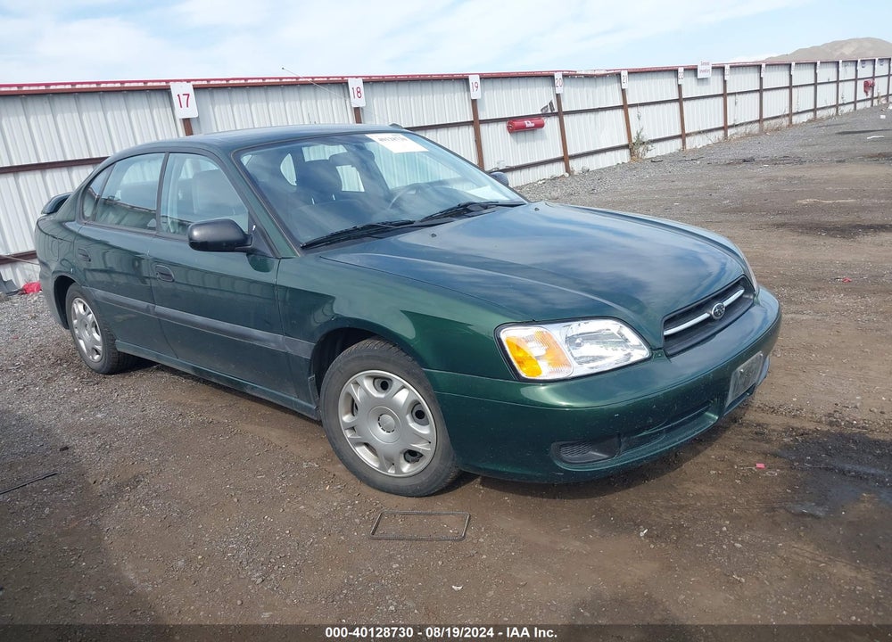 2000 SUBARU LEGACY L VIN: 4S3BE6358Y7202852