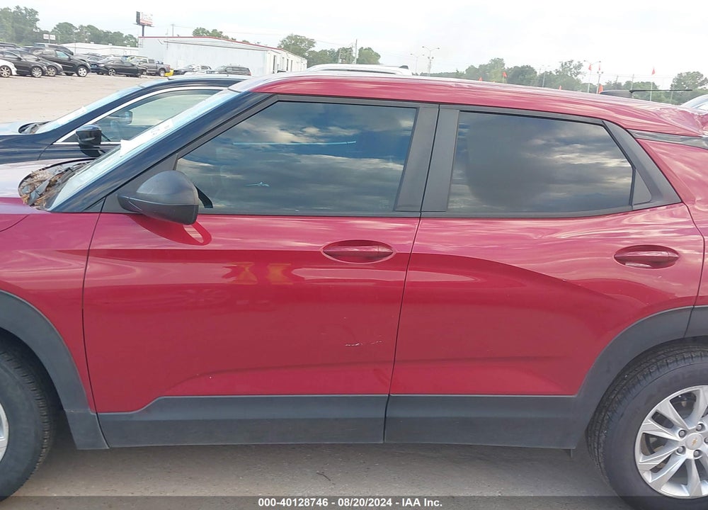 2021 CHEVROLET TRAILBLAZER FWD LS VIN: KL79MMS22MB100755