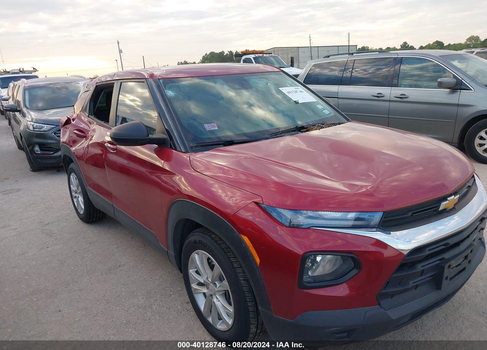 2021 CHEVROLET TRAILBLAZER FWD LS VIN: KL79MMS22MB100755