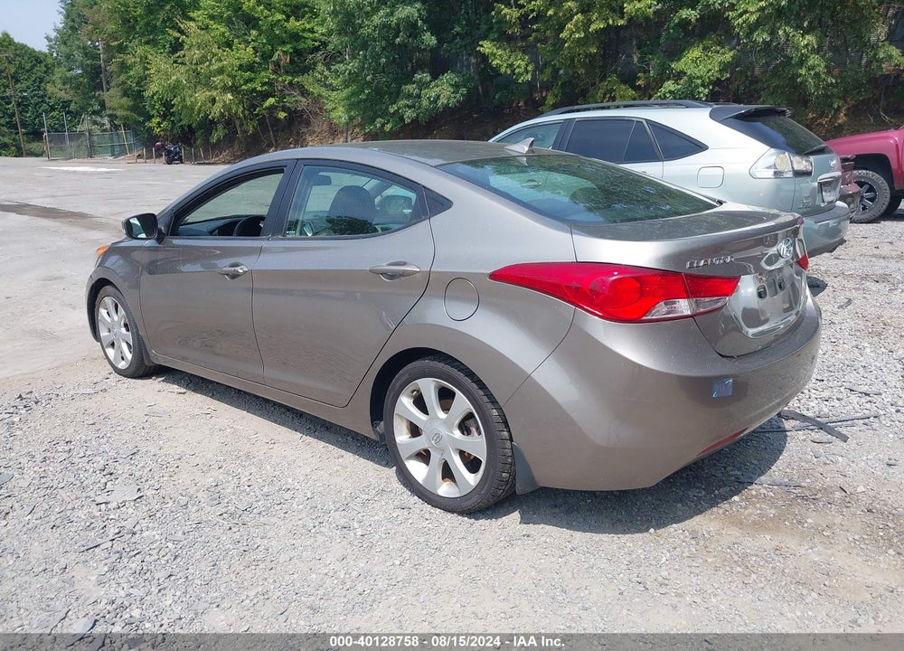 2013 HYUNDAI ELANTRA LIMITED VIN: 5NPDH4AE7DH336362